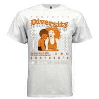 DIVERSITY Y2K Embrace Uniqueness Graphic T-Shirt | Unisex Streetwear 385 - Project Hood