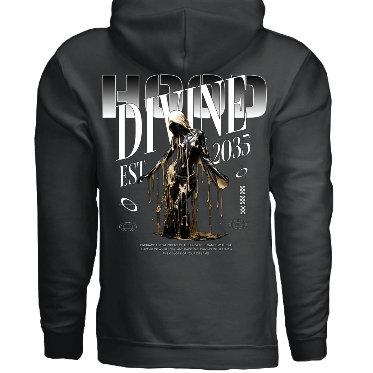 DIVINE DRIP Avant-Garde Oversized Streetwear Hoodie | Project Hood 2 - Project Hood