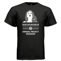 DO NOT DISTURB MODE ON Y2K Line Art Graphic T-Shirt | Unisex Streetwear 237 - Project Hood