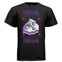 DREAM Y2K Melting Mask Warped Grid Graphic T-Shirt | Unisex Streetwear 329 - Project Hood