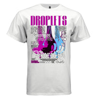 DROPLETS Y2K Liquid Drip Graphic T-Shirt | Unisex Streetwear 393 - Project Hood
