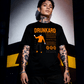 DRUNKARD Y2K Back Figure Graphic T-Shirt | Unisex Streetwear 395 - Project Hood