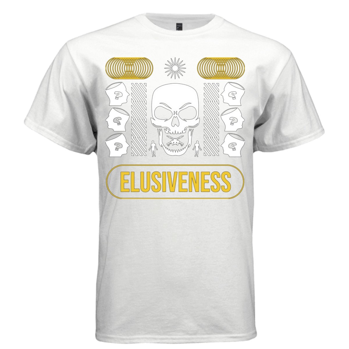 ELUSIVENESS Y2K Skull Rifle Graphic T-Shirt | Unisex Streetwear 399 - Project Hood