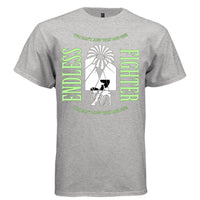 ENDLESS FIGHTER Y2K Shattered Figure Graphic T-Shirt | Unisex Streetwear 407 - Project Hood