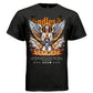 ENDLESS Praying Angel Fire Wings Journey Oversized Streetwear T-Shirt | Project Hood 178 - Project Hood