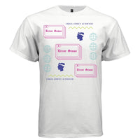 ERROR SENSE Y2K Vaporwave Window Graphic T-Shirt | Unisex Streetwear 411 - Project Hood