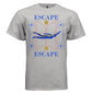 ESCAPE ANYWHERE Y2K Diving Figure Graphic T-Shirt | Unisex Streetwear 412 - Project Hood