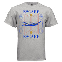 ESCAPE ANYWHERE Y2K Diving Figure Graphic T-Shirt | Unisex Streetwear 412 - Project Hood