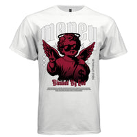 ESCAPE FROM REALITY Marble Angel Statue Oversized Streetwear T-Shirt | Project Hood 102 - Project Hood