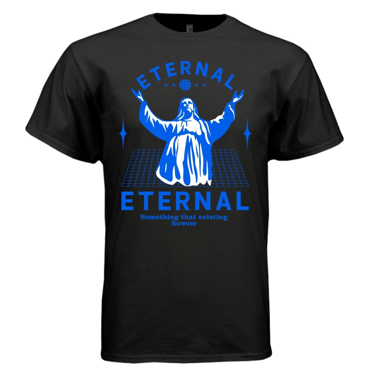 ETERNAL Y2K Risen Figure Graphic T-Shirt | Unisex Streetwear 417 - Project Hood