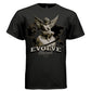 EVOLVE Eternal Cherub Graphic T-Shirt | Celestial Globe Streetwear | Growth Over Everything | Project Hood | 40 - Project Hood