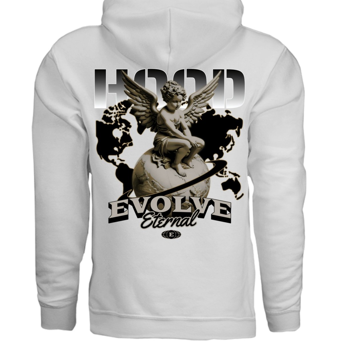 EVOLVE ETERNAL Oversized Streetwear Hoodie | Project Hood 40 - Project Hood