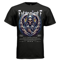Exterminate Angel of Death Grim Reaper Wings Oversized Streetwear T-Shirt | Project Hood 121 - Project Hood