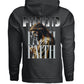 FAITH Jesus Prayer Graphic Oversized Christian Hoodie | Project Hood 201 - Project Hood