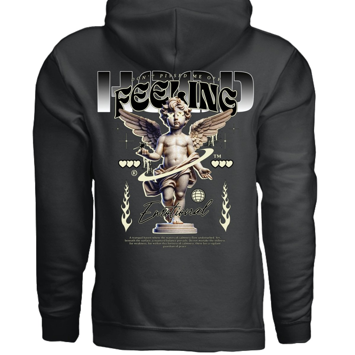 FEELING EMOTIONAL Oversized Streetwear Hoodie | Project Hood 44 - Project Hood