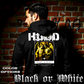 TRUST Renaissance angel and devil portrait side by side oversized black hoodie Project Hood