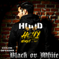 HOLY WINGS golden angel 3D statue with yellow graffiti lettering oversized black hoodie Project Hood