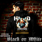 Model wearing gothic angel graphic oversized hoodie with dark art design. 