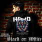 Model wearing gothic angel graphic oversized hoodie with dark art design. 