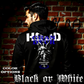 Model wearing gothic angel graphic oversized hoodie with dark art design. 