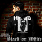 NOTHING IS ETERNAL chrome liquid figure IMPERMANENT typography oversized black hoodie Project Hood