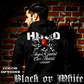 Model wearing gothic angel graphic oversized hoodie with dark art design. 
