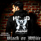 Model wearing gothic angel graphic oversized hoodie with dark art design. 