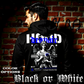 Model wearing gothic angel graphic oversized hoodie with dark art design. 