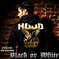 Model wearing gothic angel graphic oversized hoodie with dark art design. 