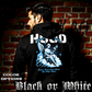 Model wearing gothic angel graphic oversized hoodie with dark art design. 
