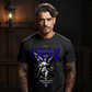 Grandeur Seraphic Valor archangel sword triumph purple oversized streetwear t-shirt Project Hood