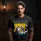 celestial guardian holy angel cradling baby white doves teal robes oversized tee Project Hood