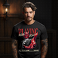 playing with fire red devil pinstripe suit pointing finger corporate corrupt tee Project Hood