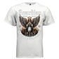 GUARDIAN OF THE SKYLINE Praying Angel Cityscape Oversized Streetwear T-Shirt | Project Hood [129] - Project Hood