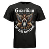GUARDIAN OF THE SKYLINE Praying Angel Cityscape Oversized Streetwear T-Shirt | Project Hood [129] - Project Hood