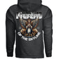 GUARDIAN OF THE SKYLINE Praying Angel Halo Cityscape Oversized Hoodie | Project Hood 129 - Project Hood