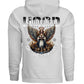 GUARDIAN OF THE SKYLINE Praying Angel Halo Cityscape Oversized Hoodie | Project Hood 129 - Project Hood