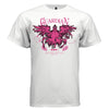 GUARDIAN Pink Drip Angel Wings Horns Cross Oversized Streetwear T-Shirt | Project Hood 152 - Project Hood