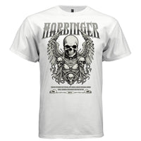 HARBINGER Winged Skull Death Rebirth Gothic Oversized Streetwear T-Shirt | Project Hood 181 - Project Hood