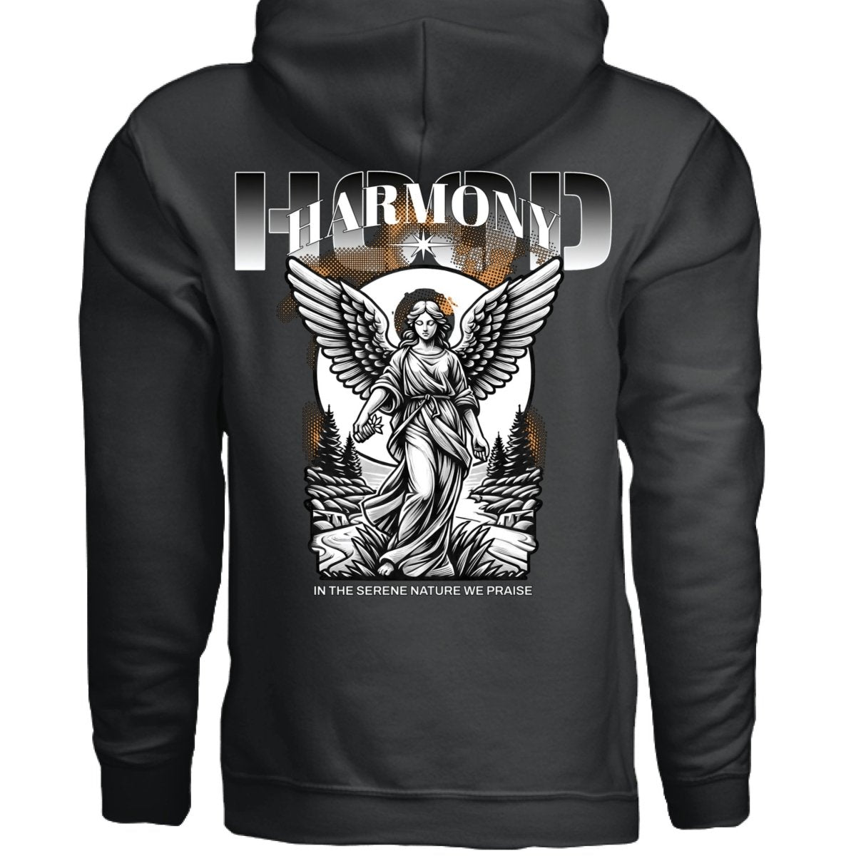 HARMONY Nature Angel Wings Oversized Hoodie | Project Hood 72 - Project Hood