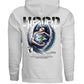 HEAVEN Angel Embrace Earth Globe Oversized Hoodie | Project Hood 97 - Project Hood