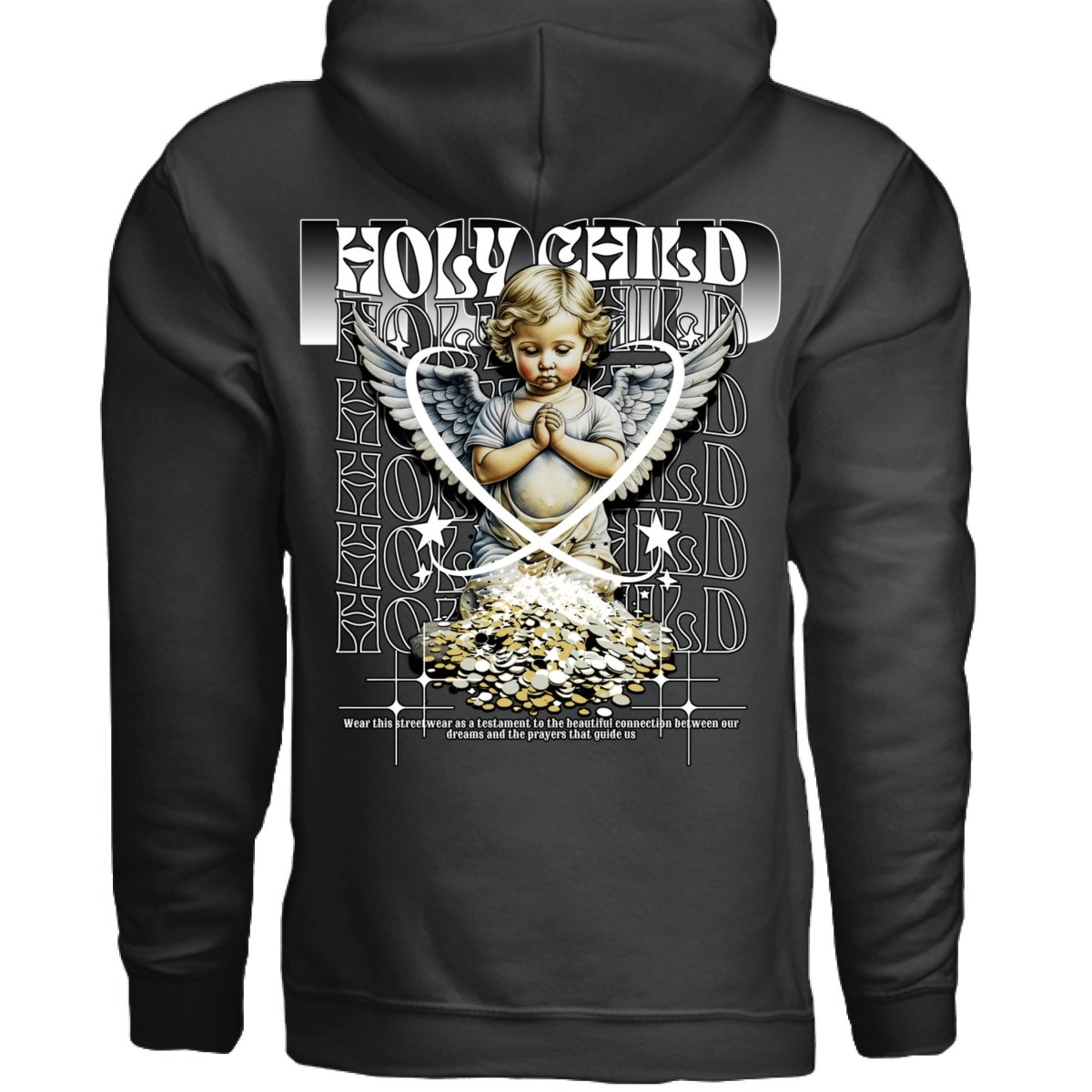 HOLY CHILD Oversized Streetwear Hoodie | Project Hood 36 - Project Hood