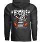 HUMBLE Cross-Bearing Angel Graphic Oversized Hoodie | Project Hood 177 - Project Hood