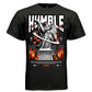 HUMBLE Marble Angel Cross Fire Individuality Oversized Streetwear T-Shirt | Project Hood 176 - Project Hood