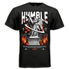 HUMBLE Marble Angel Cross Fire Individuality Oversized Streetwear T-Shirt | Project Hood 176 - Project Hood