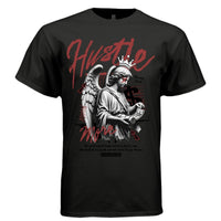 HUSTLE MORE Angel Crown Money Oversized Streetwear T-Shirt | Project Hood 164 - Project Hood