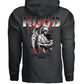 HUSTLE MORE Rise and Grind Angel Graphic Oversized Hoodie | Project Hood 164 - Project Hood