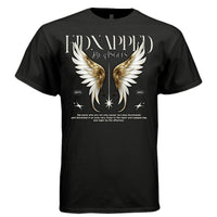 Kidnapped by Angels Graphic T-Shirt | Faith Streetwear | Servants Saved Illuminated and Swayed by His Affection | Project Hood 35 - Project Hood