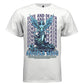 LOVE AND DEATH Angels Sing Teal Angel Divine Oversized Streetwear T-Shirt | Project Hood 191 - Project Hood