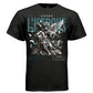LUSTROUS Silver Cherub Violin Metallic Butterflies Oversized Streetwear T-Shirt | Project Hood 182 - Project Hood